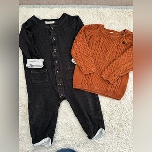 Petit Lem bundle with jumpsuit and sweater